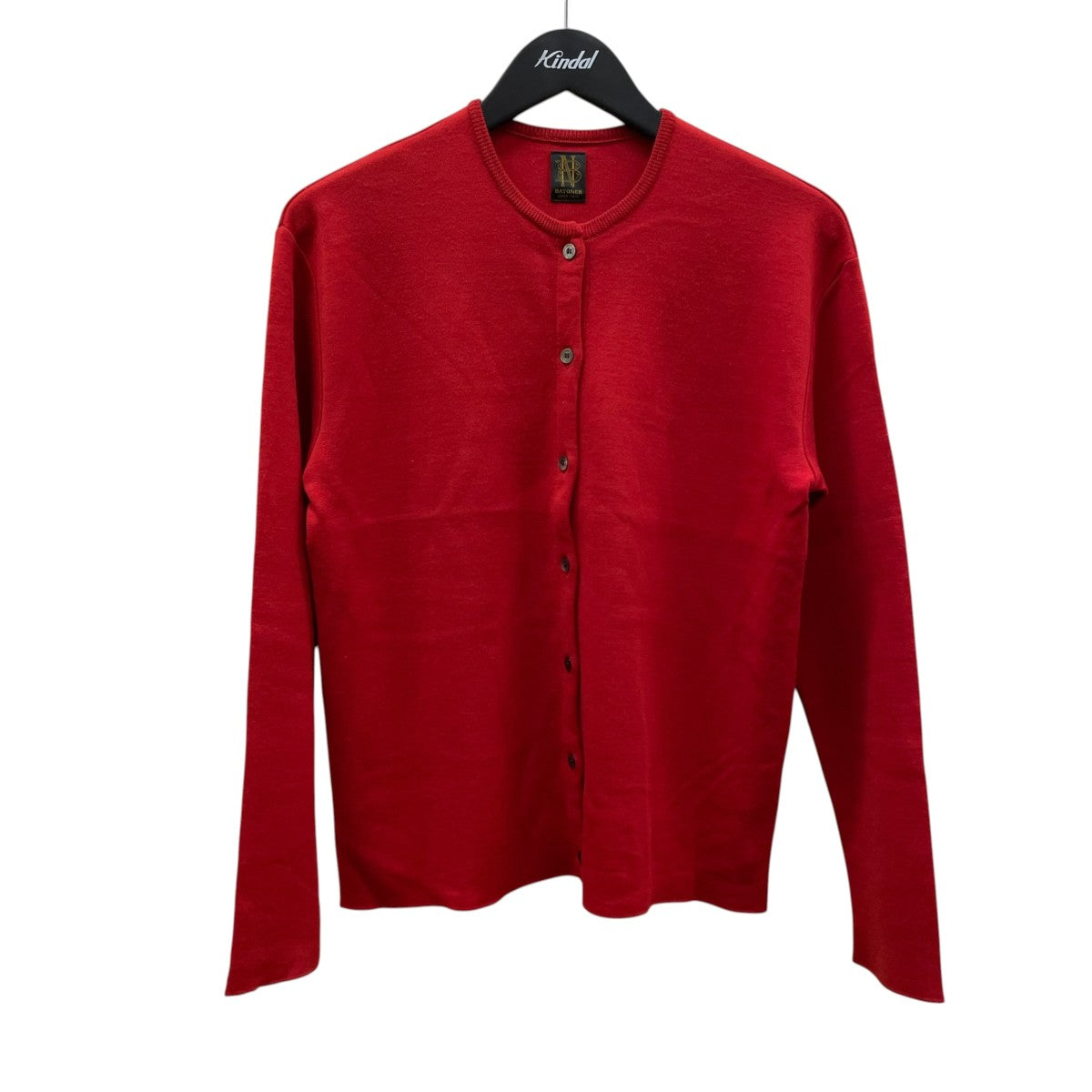 WOOL CARDIGANクルーネックカーディガンBN-19FL-014