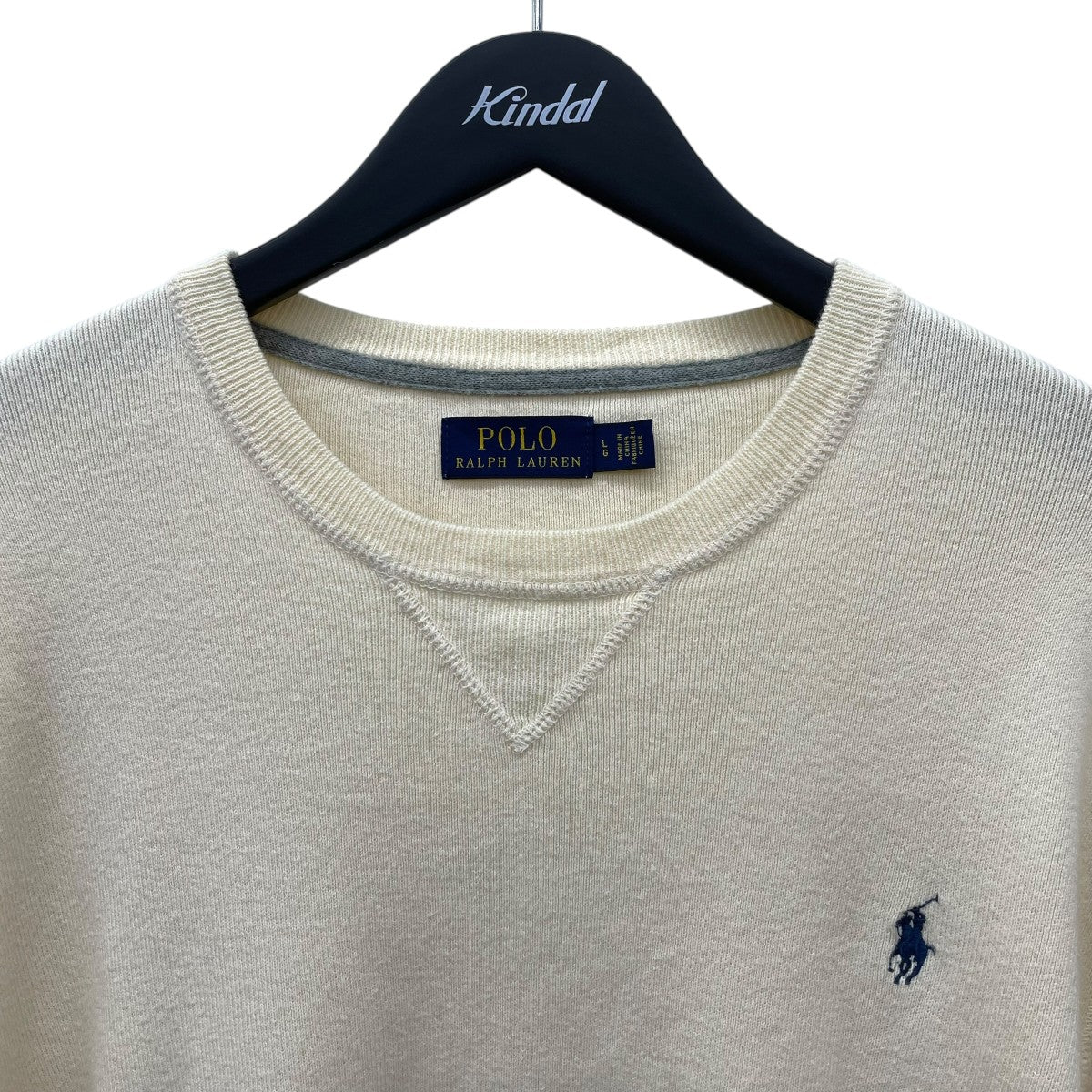 POLO RALPH LAUREN クルーネックニット 古着・中古-3枚目のアイテム画像