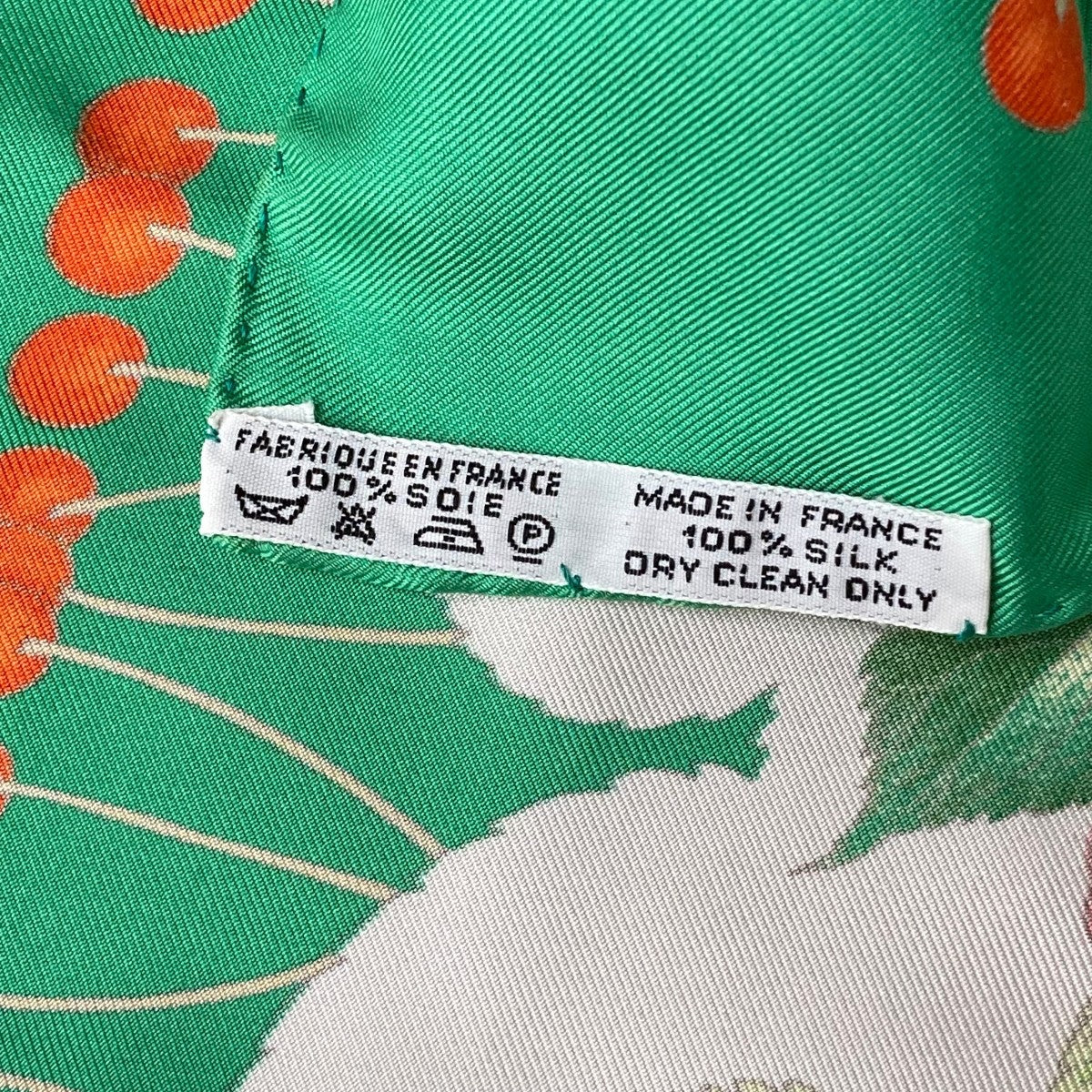 HERMES LES MERISESスカーフ 古着・中古-7枚目のアイテム画像