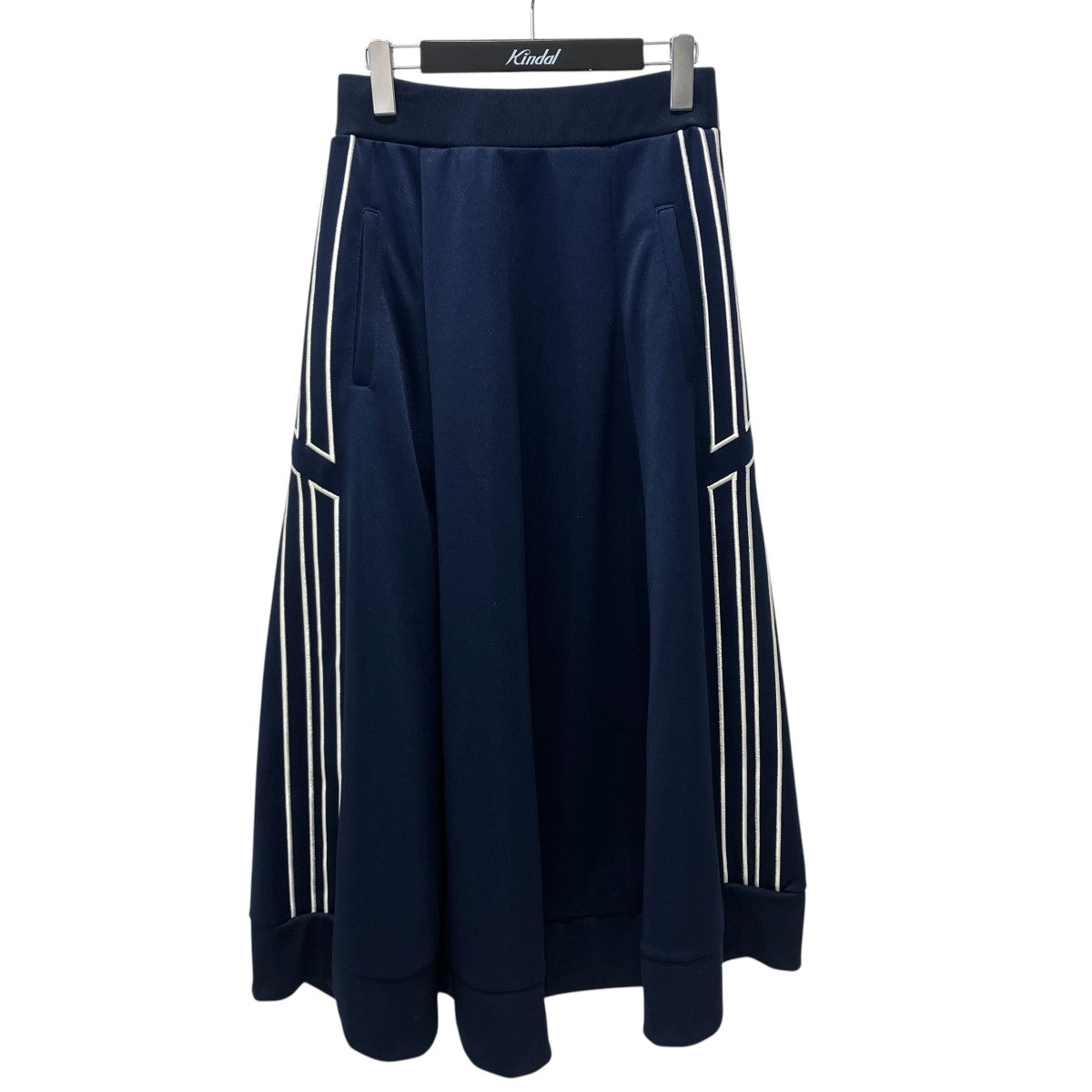 DOUBLE STANDARD CLOTHING サイドラインマキシジャージースカートロングスカート0202-561-233 A 古着・中古-1枚目のアイテム画像