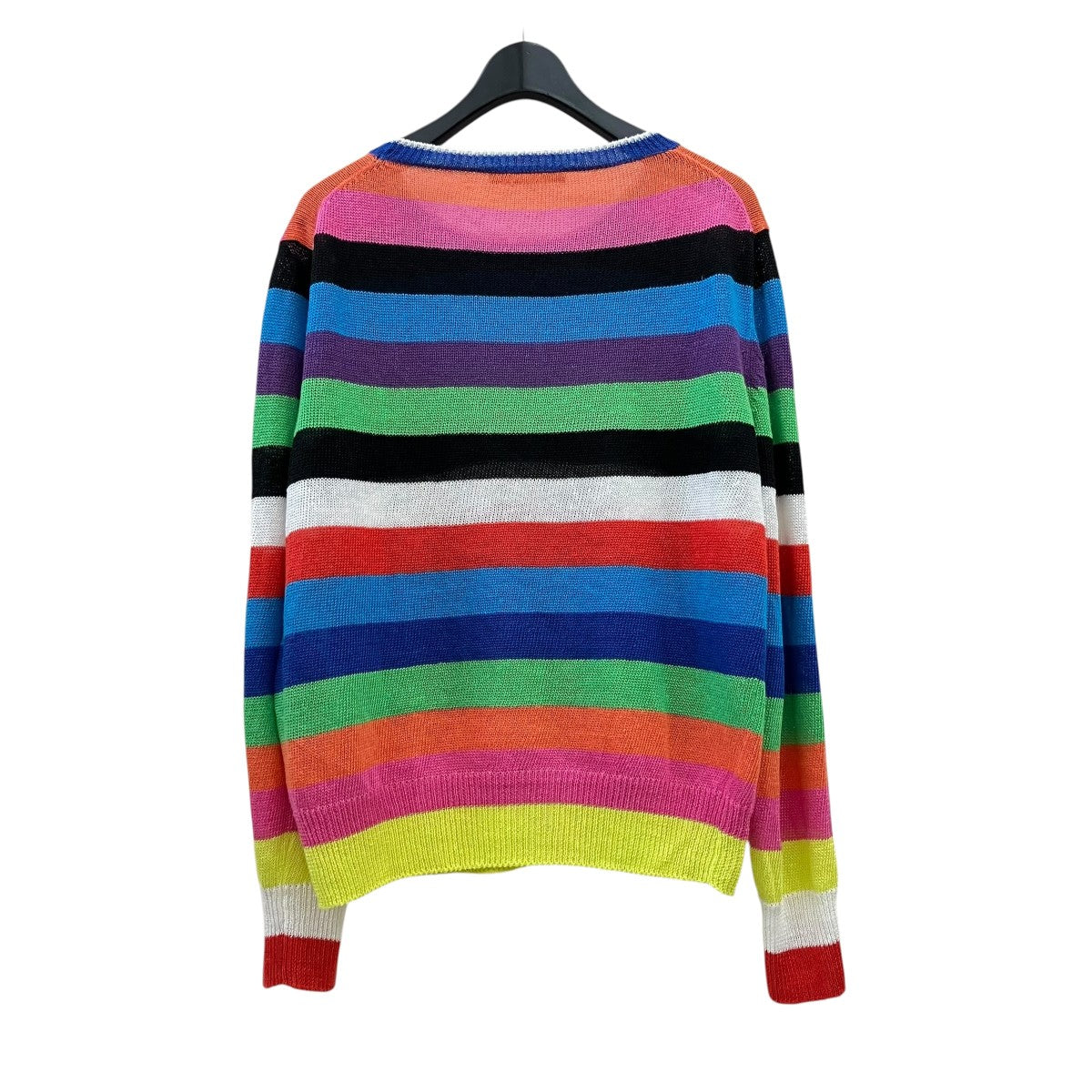 Weekend Max Mara マルチボーダー リネンニットリネンニット53610711 古着・中古-2枚目のアイテム画像