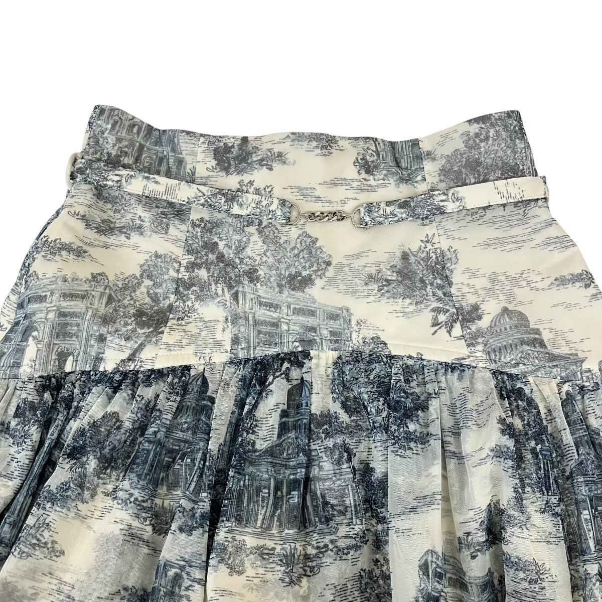 Lily Brown ベルト付総柄スカートLWFS225094 古着・中古-3枚目のアイテム画像