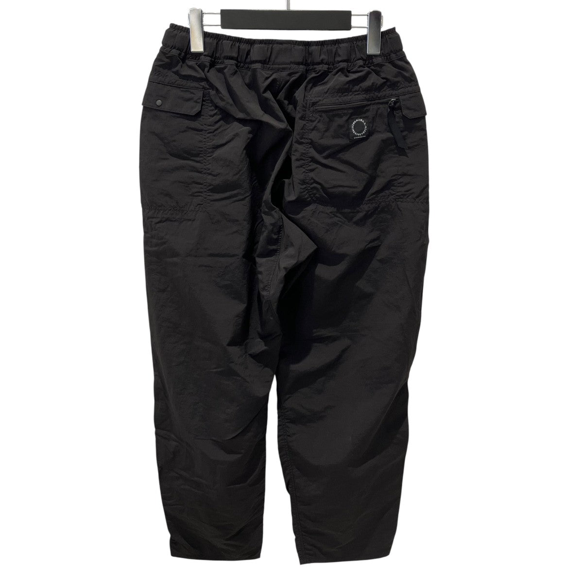山と道(ヤマトミチ) 5-Pocket Wide Pantsナイロンパンツ ブラック