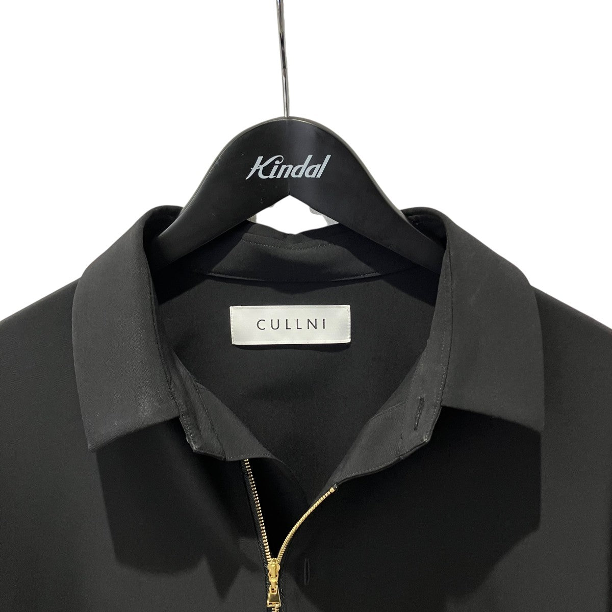CULLNI(クルニ) FRONT ZIP SHIRTS JACKETジップシャツジャケット