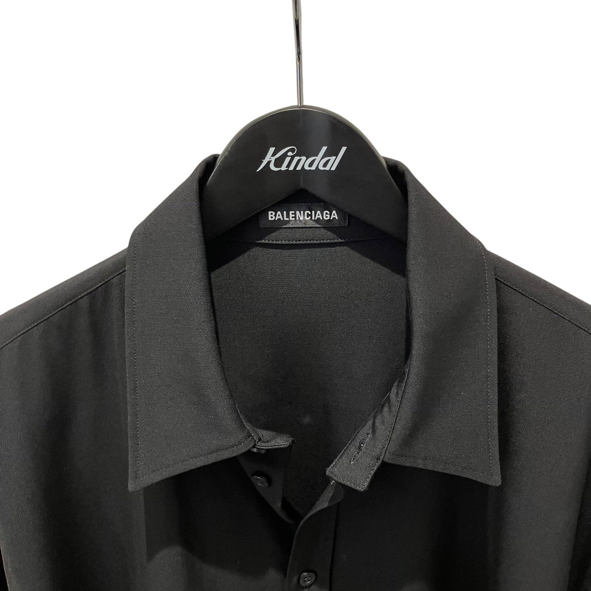 BALENCIAGA ウールシャツ 古着・中古-3枚目のアイテム画像