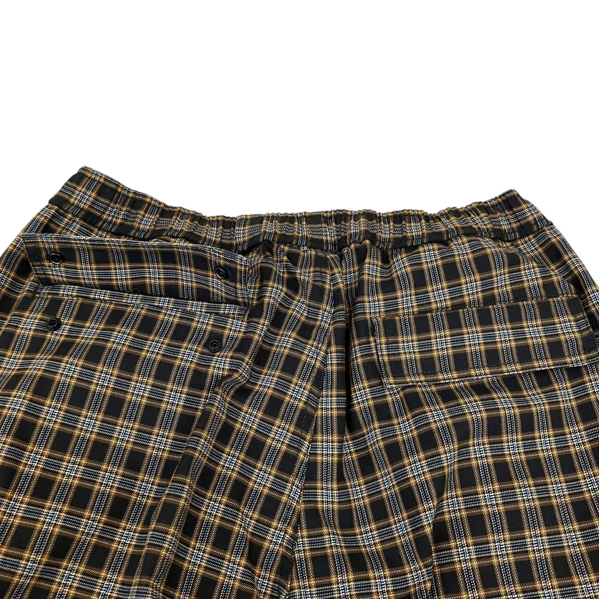 BEAMS ワイドストレート チェック カーゴ パンツカーゴパンツ11-24-3563-457 古着・中古-5枚目のアイテム画像
