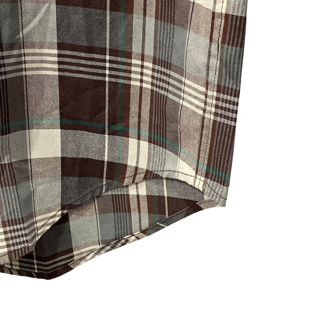 L／S Madras ShirtマドラスチェックボタンダウンシャツNR12431