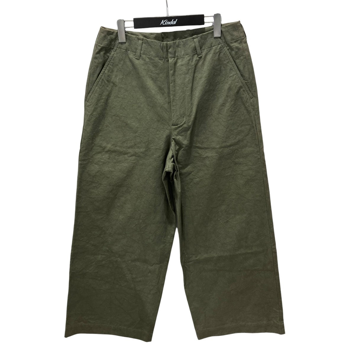 VOAAOV SUN DRYING LIGHT HAND TWIL Wide Straight PantsワイドパンツVOPT-M31 古着・中古-1枚目のアイテム画像