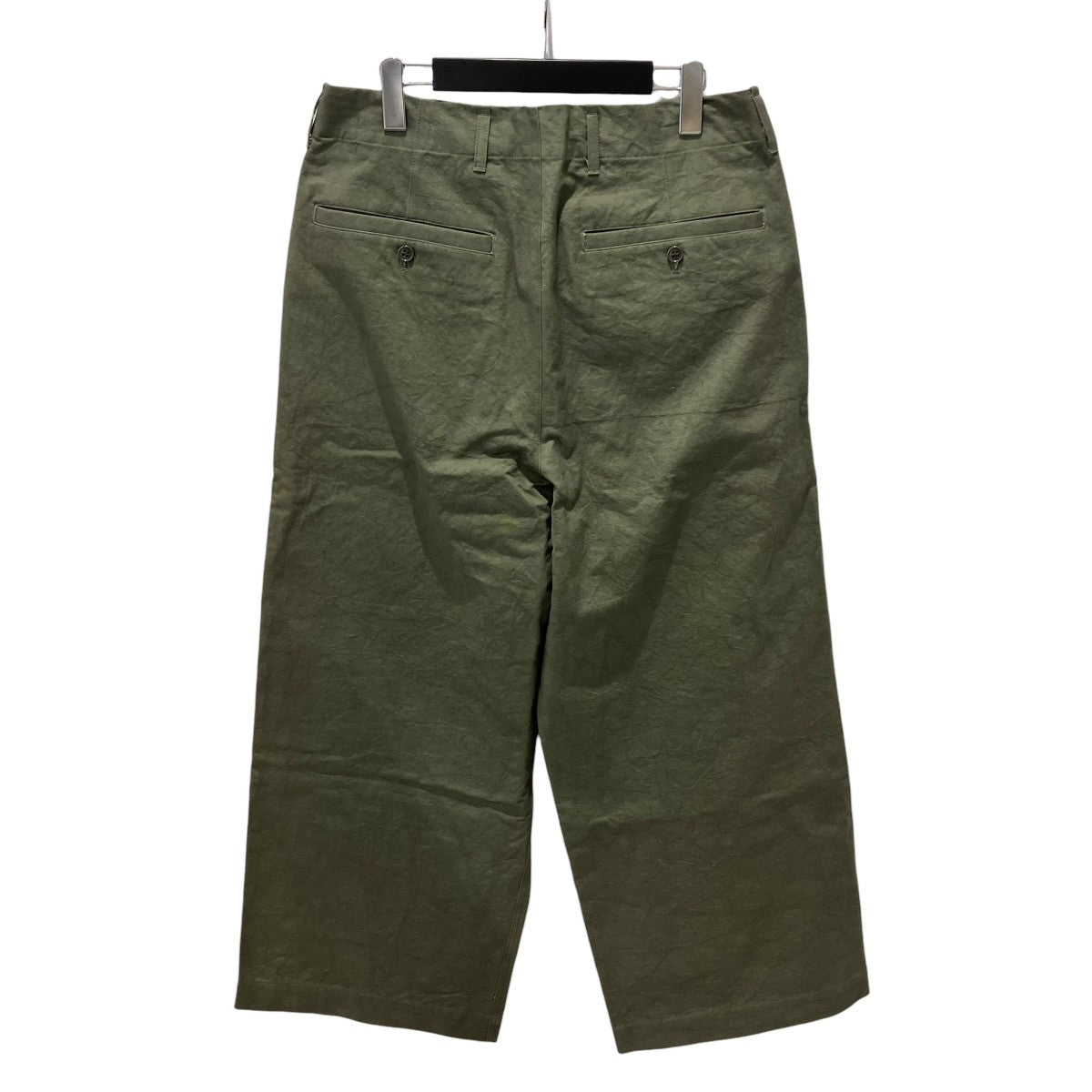 VOAAOV SUN DRYING LIGHT HAND TWIL Wide Straight PantsワイドパンツVOPT-M31 古着・中古-2枚目のアイテム画像