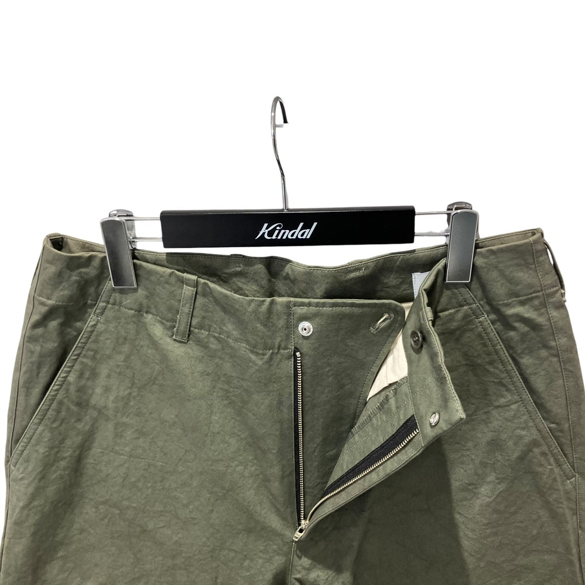VOAAOV SUN DRYING LIGHT HAND TWIL Wide Straight PantsワイドパンツVOPT-M31 古着・中古-3枚目のアイテム画像