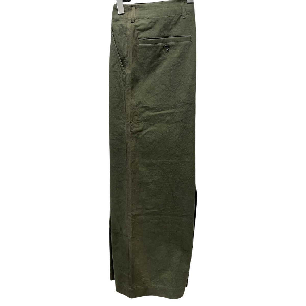 VOAAOV SUN DRYING LIGHT HAND TWIL Wide Straight PantsワイドパンツVOPT-M31 古着・中古-5枚目のアイテム画像