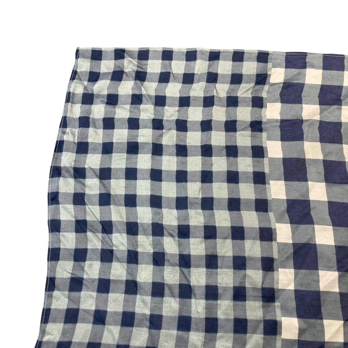 YAVi MIX GINGHAM SCARFスカーフYC14C-24 古着・中古-3枚目のアイテム画像