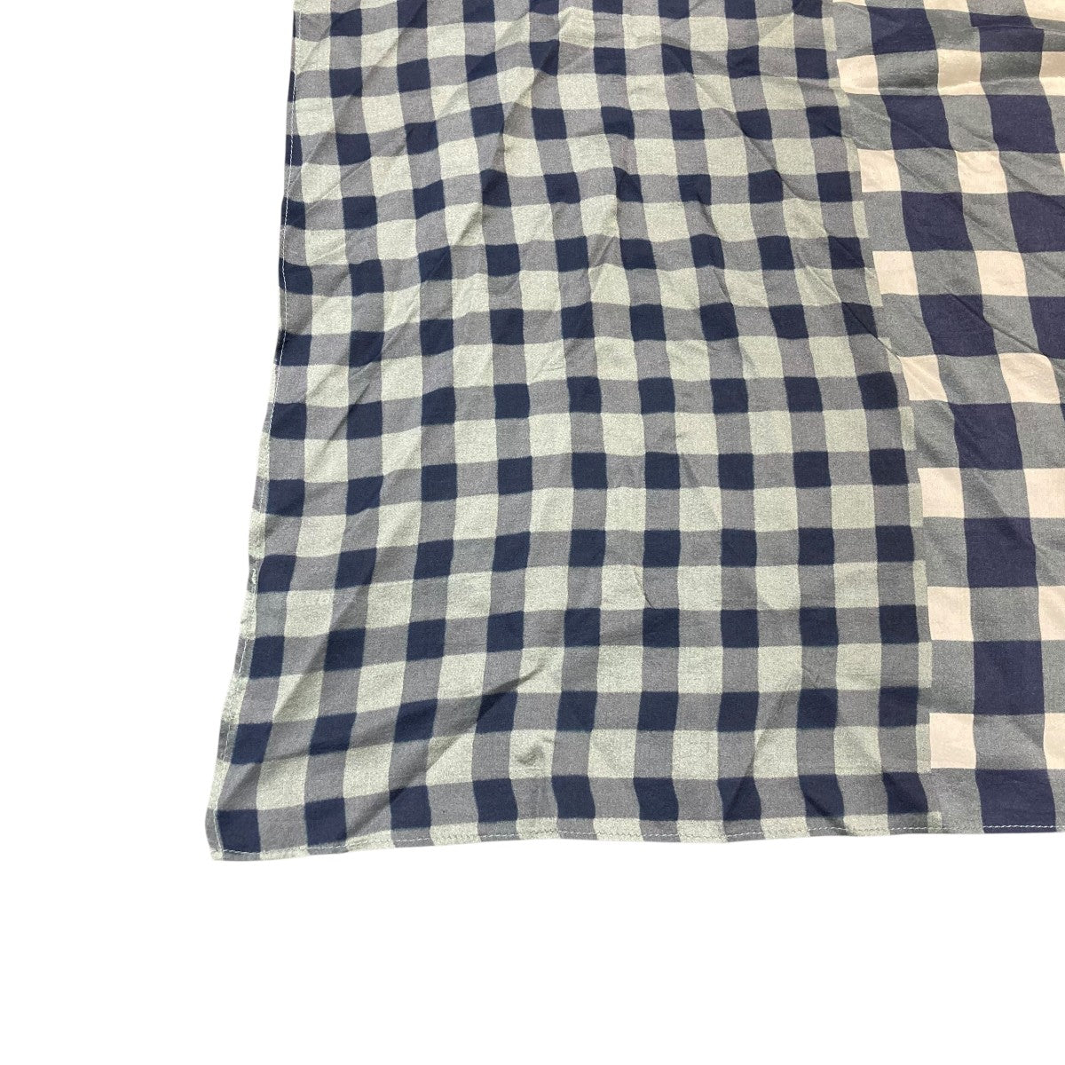 YAVi MIX GINGHAM SCARFスカーフYC14C-24 古着・中古-6枚目のアイテム画像