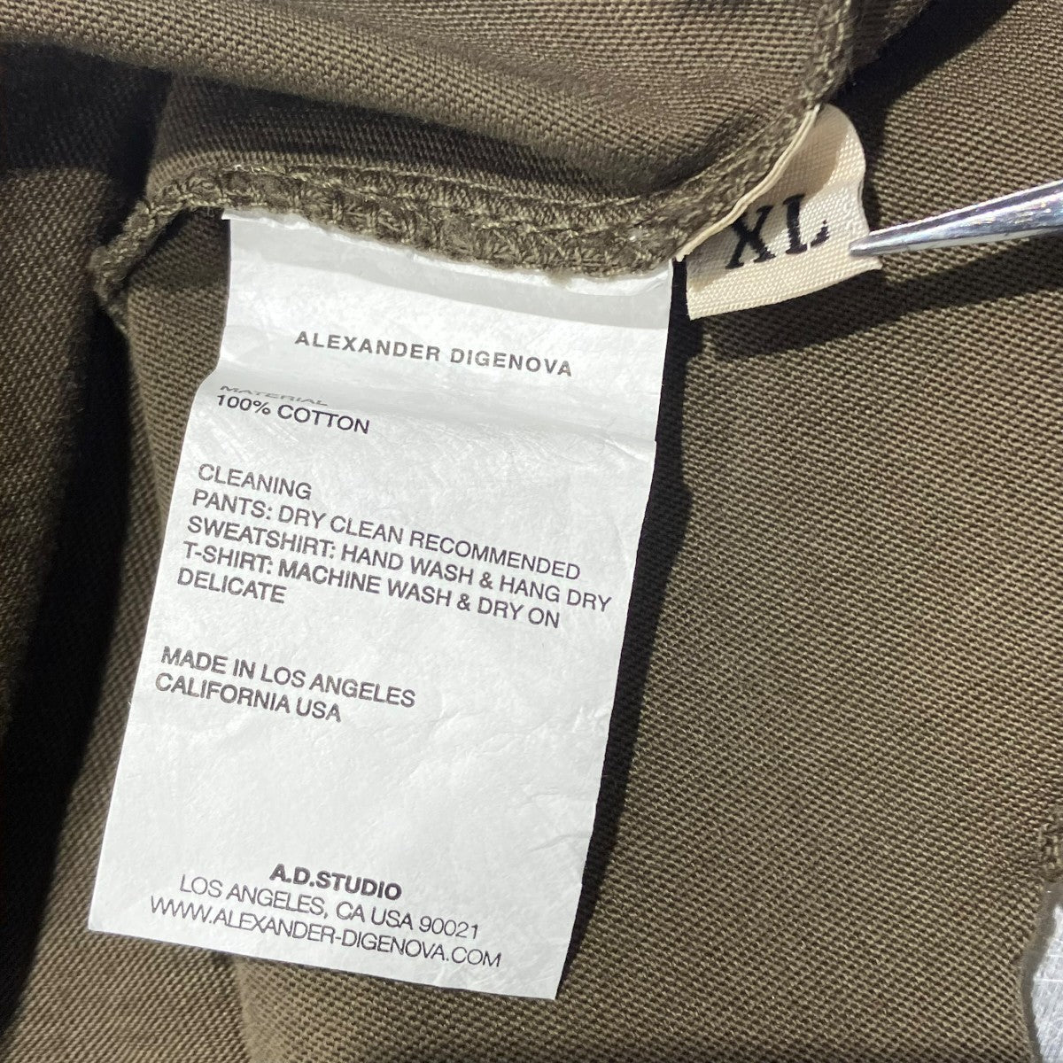 ALEXANDER DIGENOVA 半袖Tシャツ 古着・中古-6枚目のアイテム画像