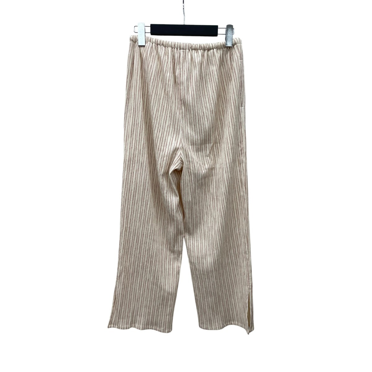Striped crepe wide pantsイージーパンツUWA230247