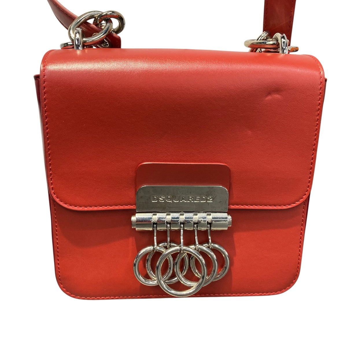 DSQUARED2 Key Bag Midiumチェーンショルダーバッグ 古着・中古-2枚目のアイテム画像
