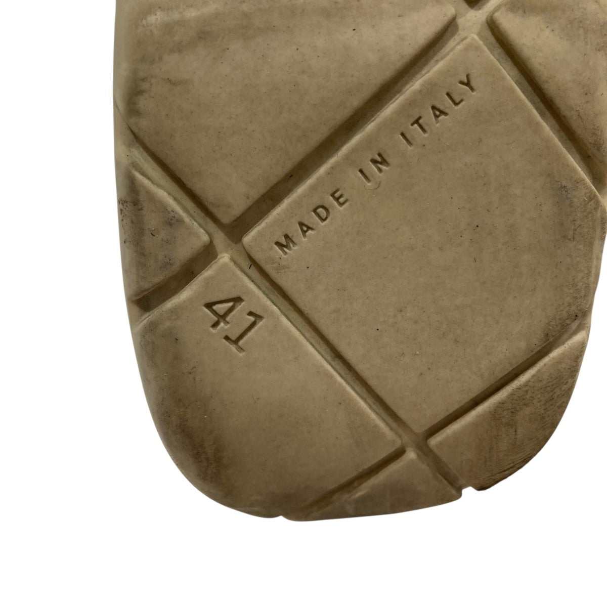 【訳あり】BOTTEGA VENETA ボッテガヴェネタ パドルブーツサイズ41 BOTTEGA VENETA(ボッテガヴェネタ) パドルブーツ アイボリー サイズ 41