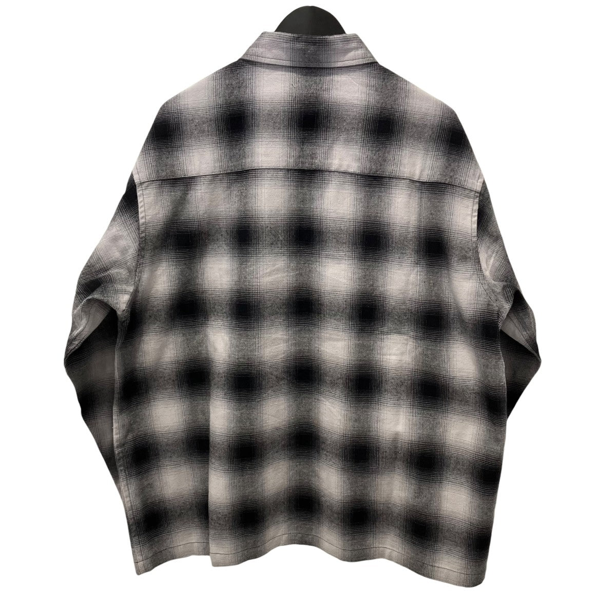 HUF OMBRE ZIP LS SHIRTジップジャケットシャツ 古着・中古-2枚目のアイテム画像