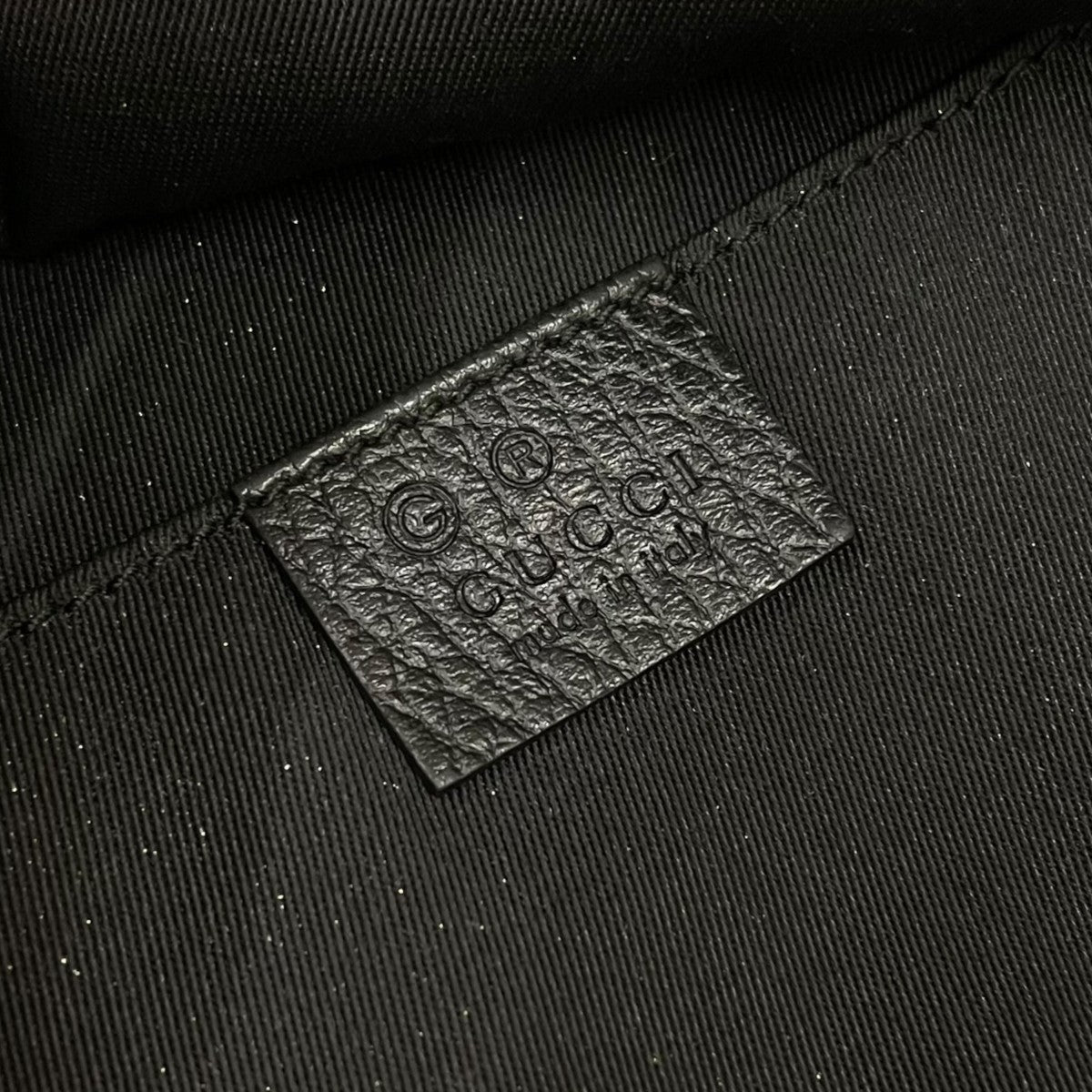 GUCCI GGナイロン ウエストバッグレザーブランドロゴタブ ショルダーバッグ449182 古着・中古-7枚目のアイテム画像