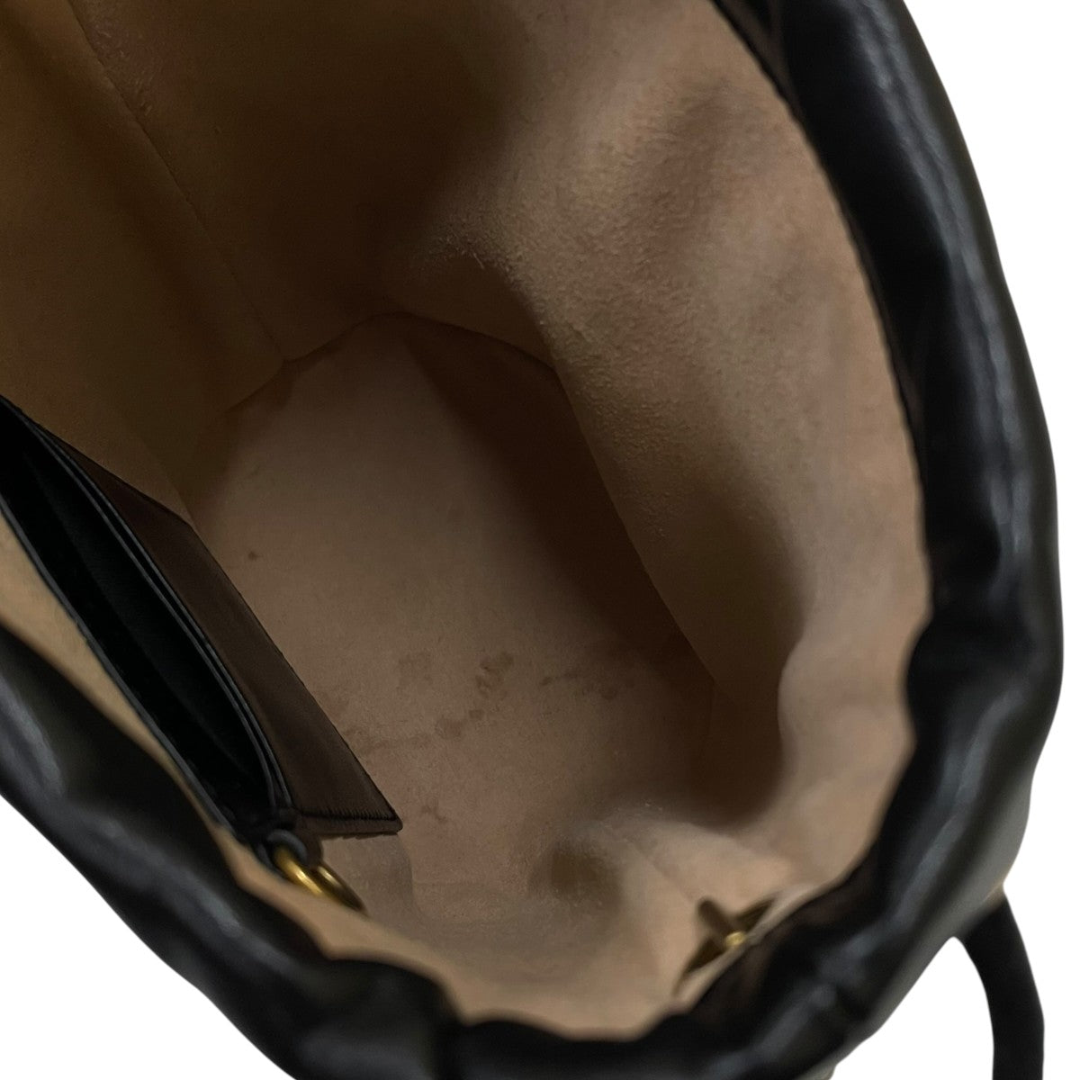 GUCCI GGマーモント ミニ バケットバッグキルティングレザー ショルダーバッグ575163 古着・中古-5枚目のアイテム画像
