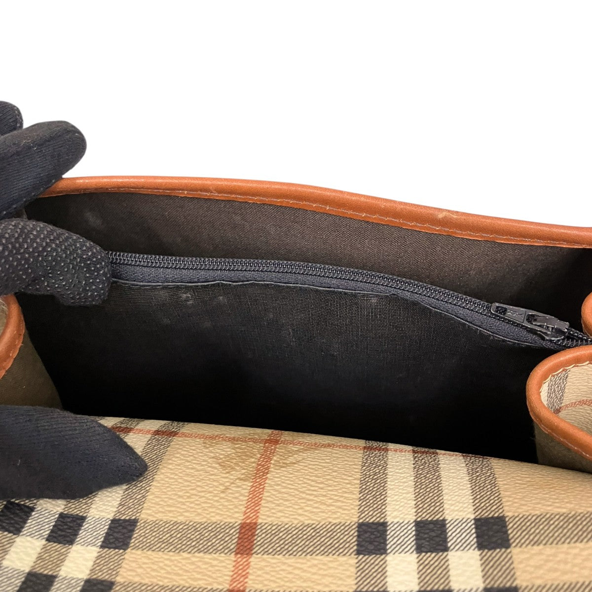 チェックショルダーバッグ