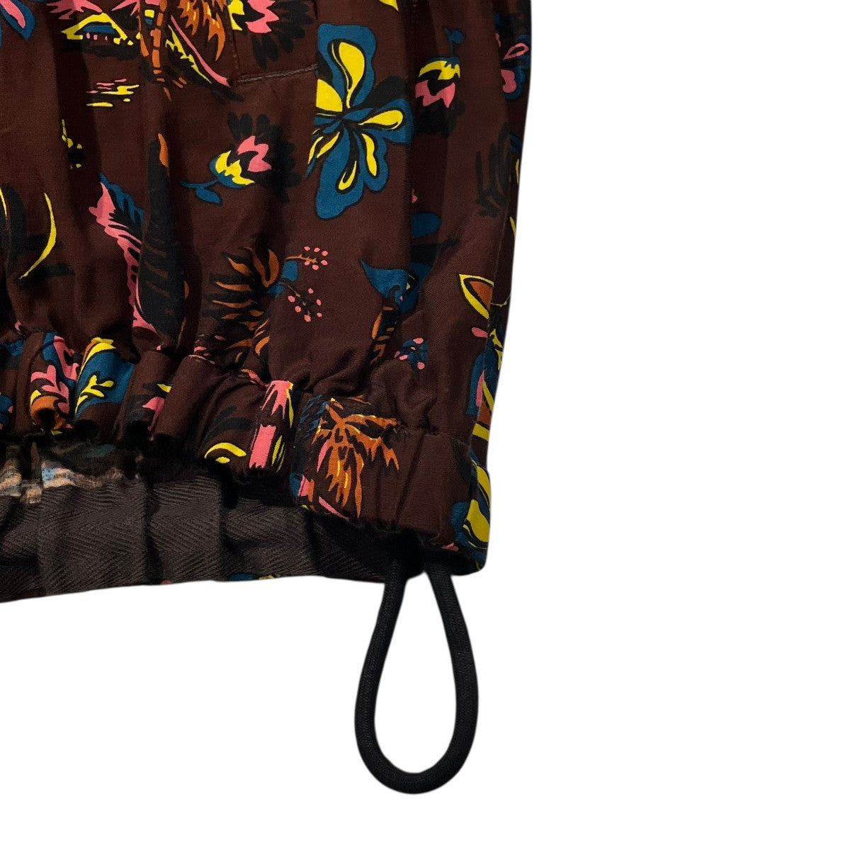 sacai 25SSCar Race Tropical Print Zip Shirt半袖シャツ25-03652M 古着・中古-5枚目のアイテム画像