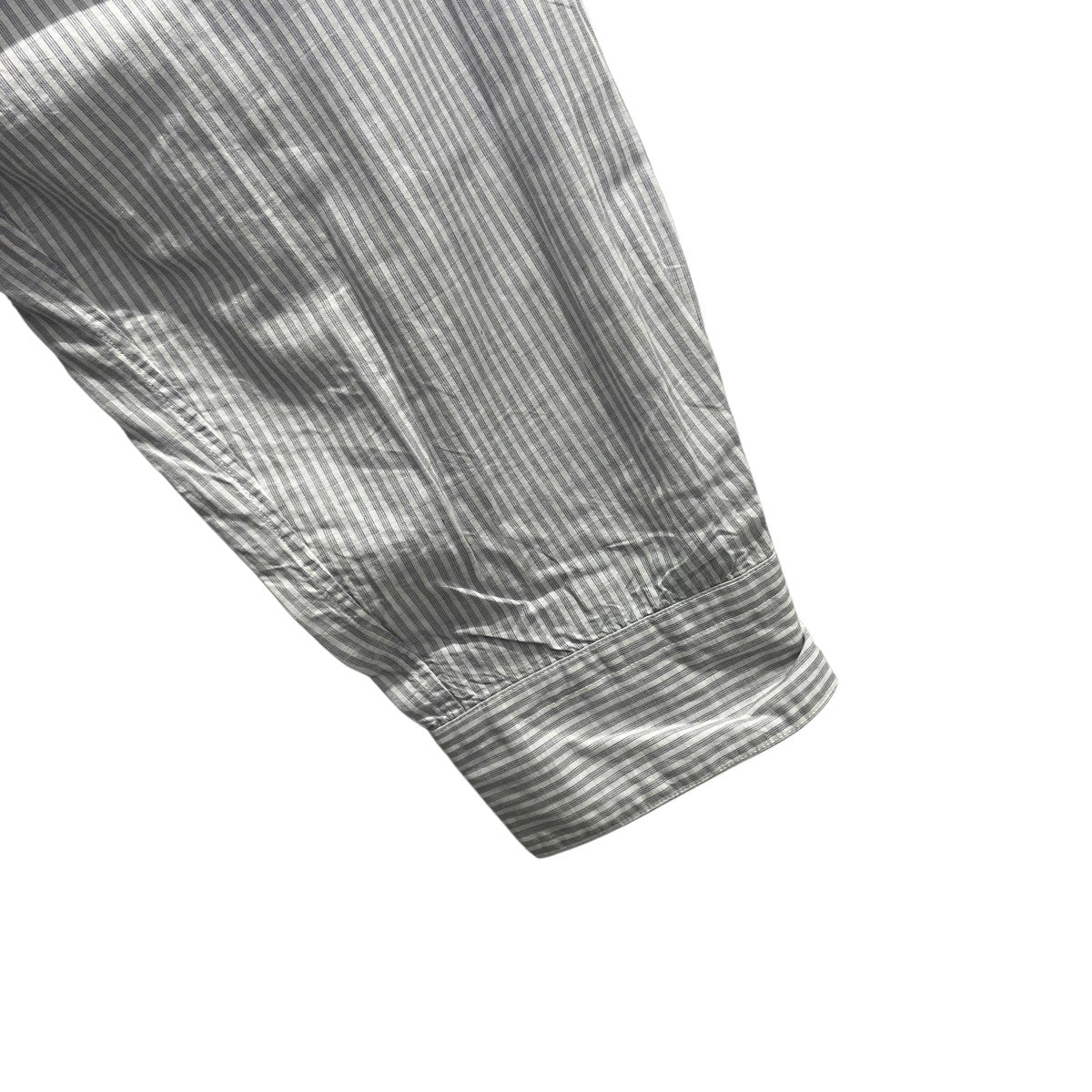 STEVEN ALAN TOP POPLIN REGULARストライプシャツ8111-149-0900 古着・中古-4枚目のアイテム画像
