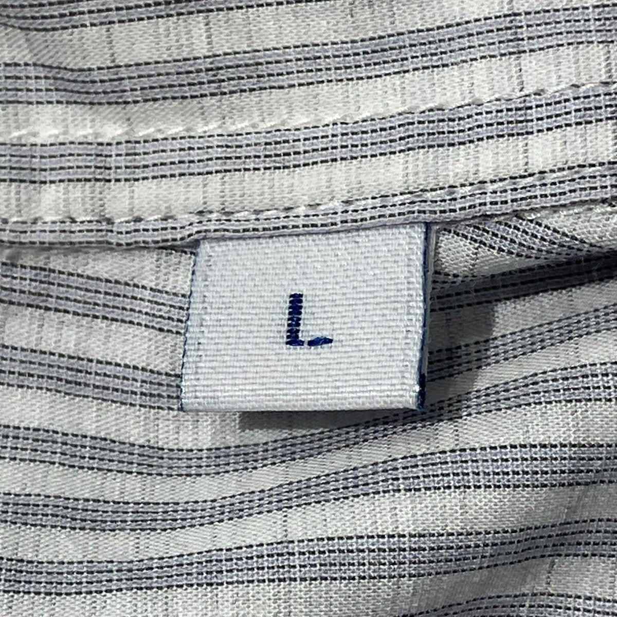 STEVEN ALAN TOP POPLIN REGULARストライプシャツ8111-149-0900 古着・中古-6枚目のアイテム画像