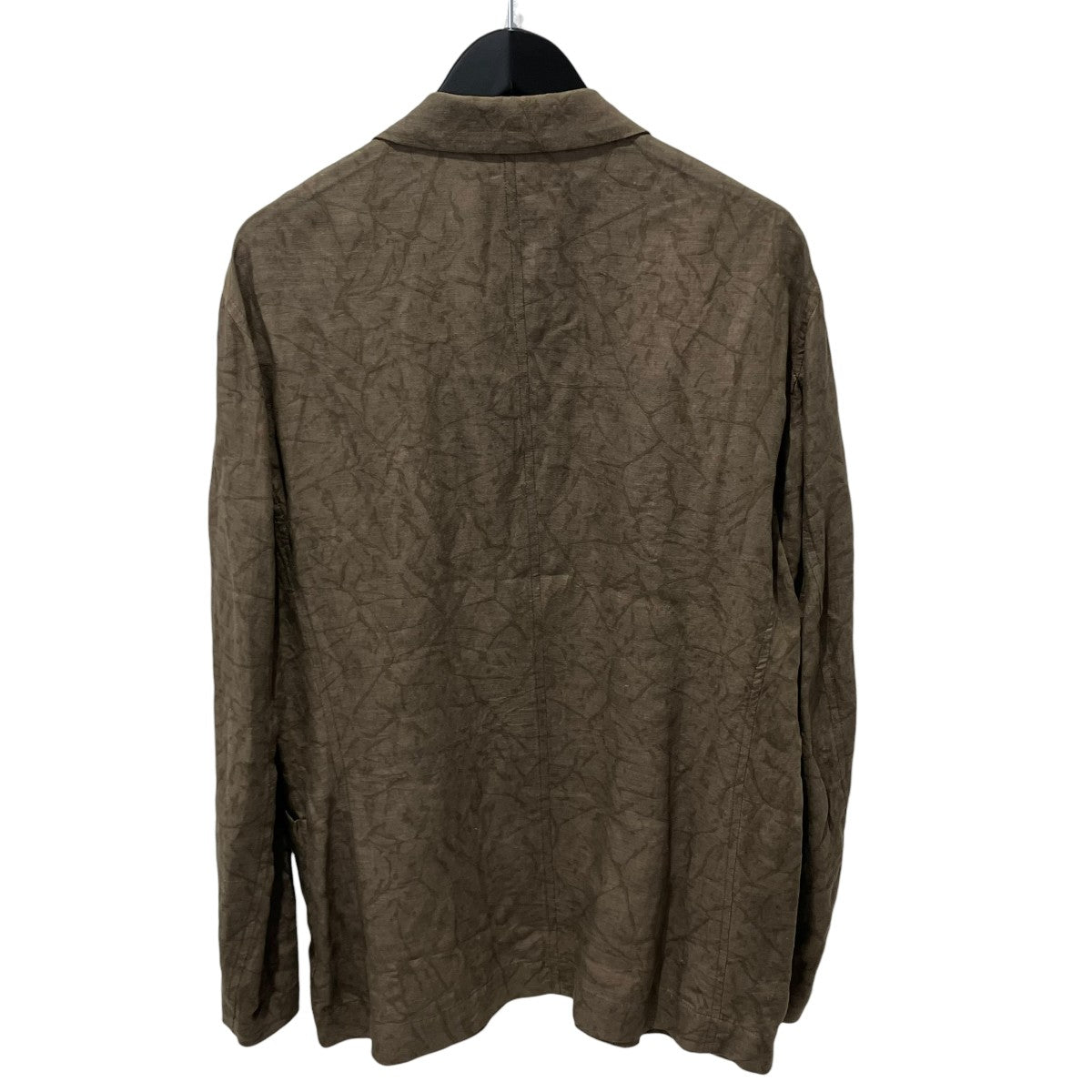 ISSEY MIYAKE リネン総柄ジャケットジャケットME51FD226 古着・中古-2枚目のアイテム画像