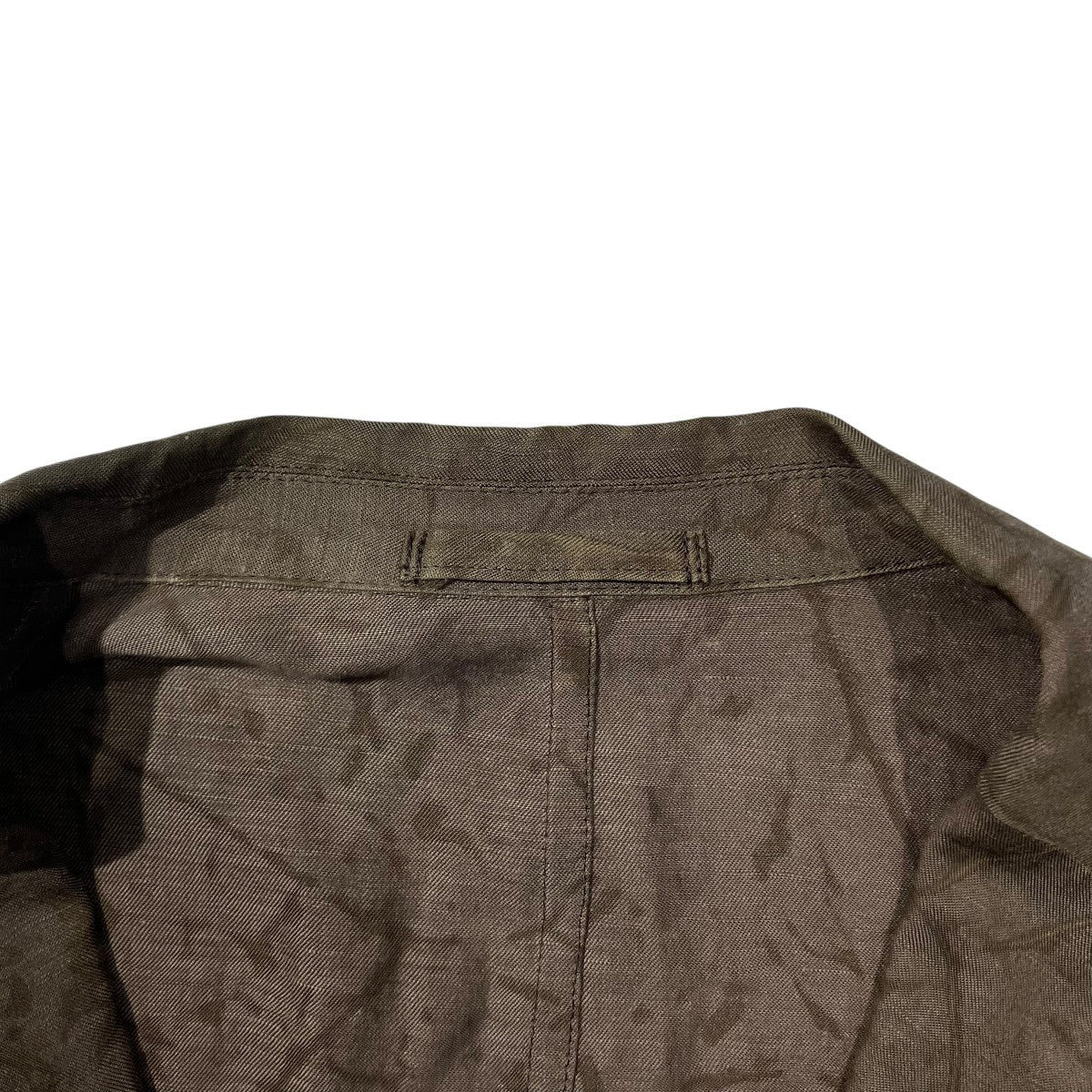 ISSEY MIYAKE リネン総柄ジャケットジャケットME51FD226 古着・中古-6枚目のアイテム画像