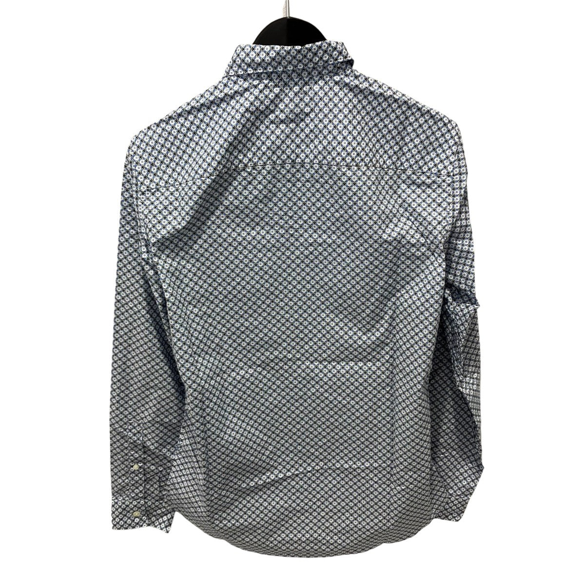 KENZO Tiger Monogram Poplin Slim Shirt総柄シャツF965CH2001KJ 古着・中古-2枚目のアイテム画像