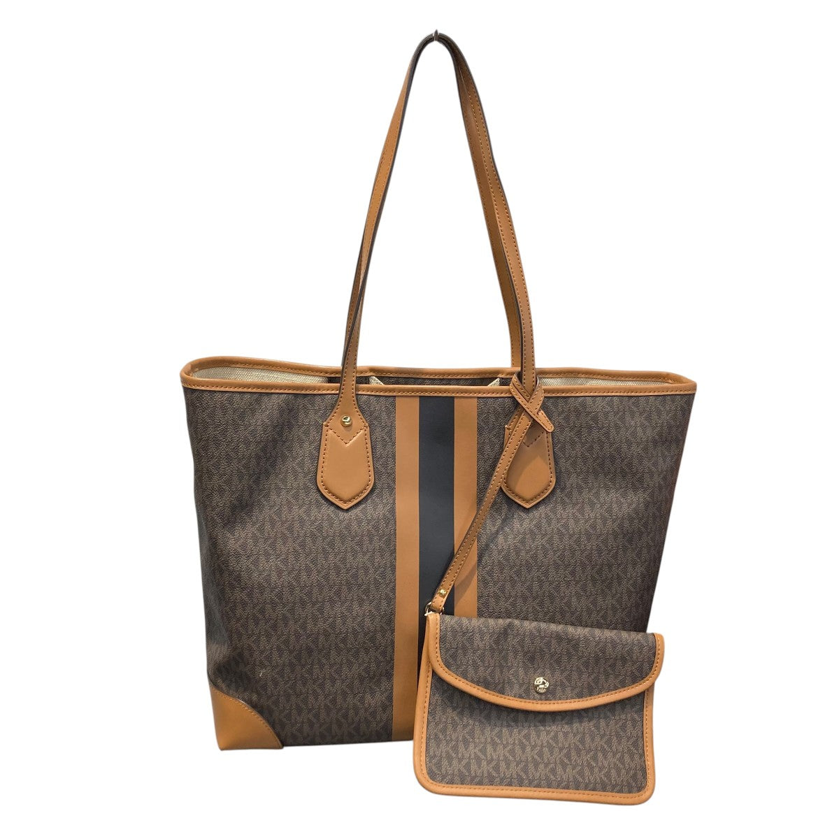 MICHAEL KORS エヴァ ポーチ付きトートバッグトートバッグ 古着・中古-2枚目のアイテム画像