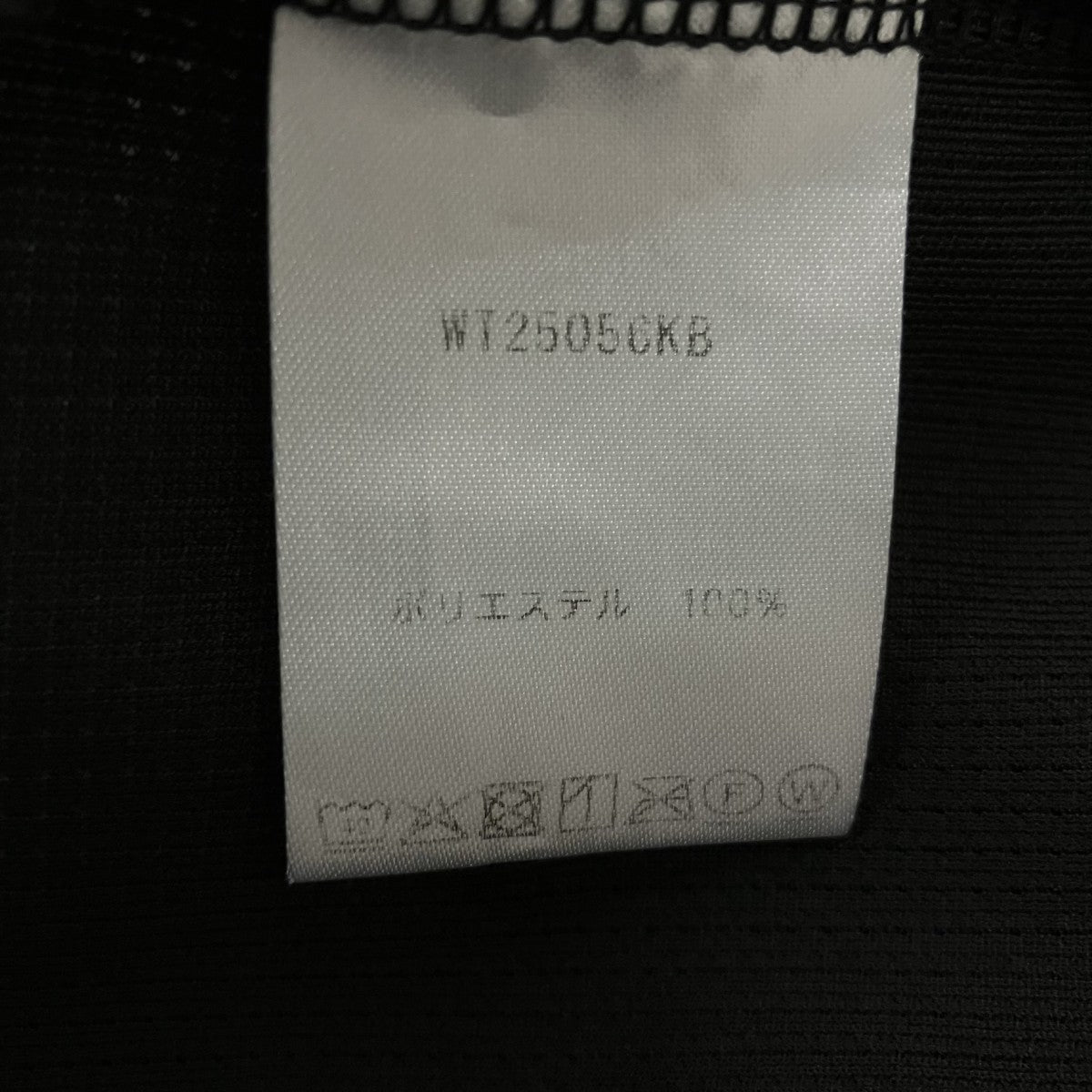 半袖カットソーWT25056KB TECH MESH S/S TEE