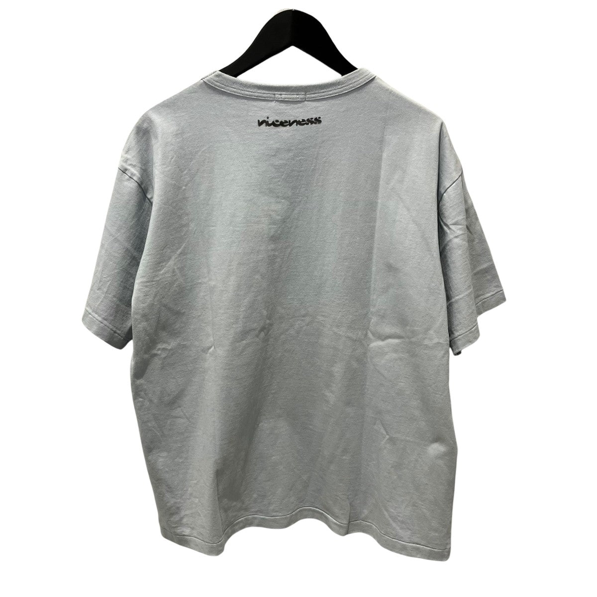 NICENESS ハンドステンシルプリントTシャツ半袖TシャツNN-3403J17 古着・中古-2枚目のアイテム画像