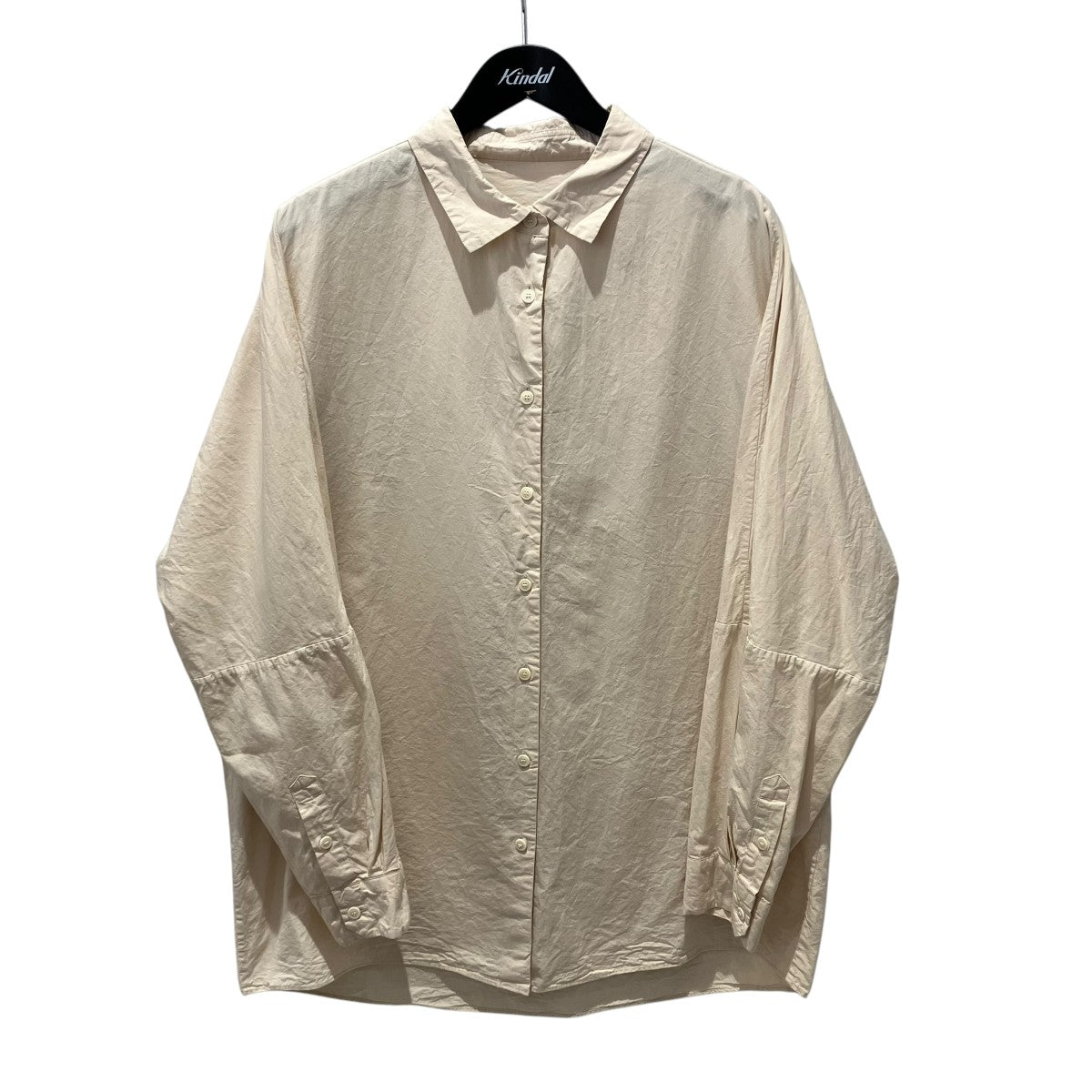 WAGA SHIRT LS PAPER COT長袖シャツ18FC236