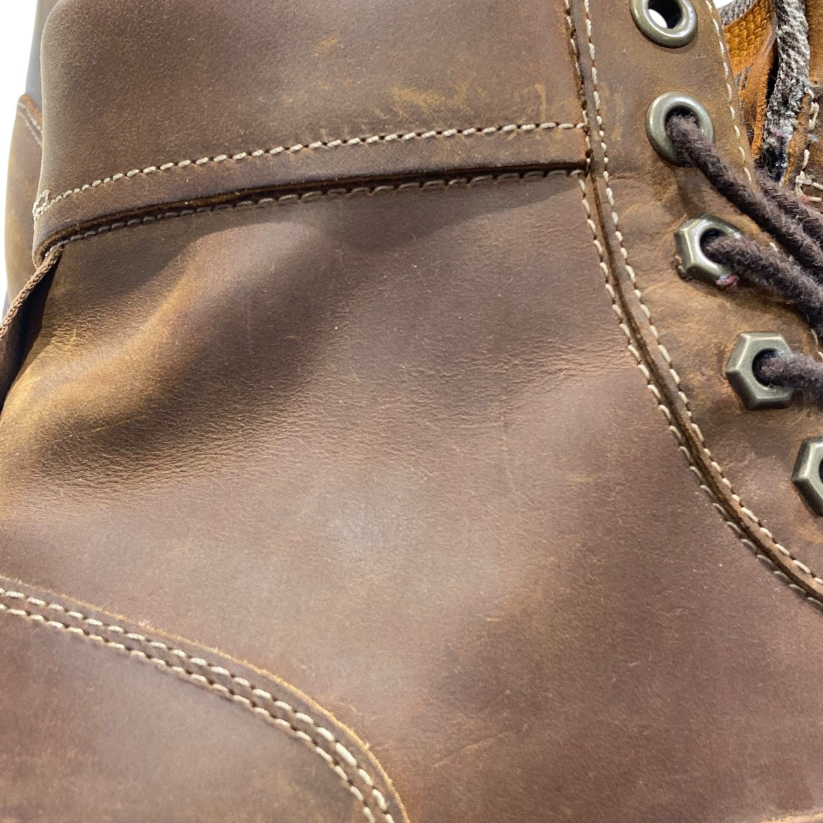 Timberland RUGGED WP MID LACE SADDLEブーツ 古着・中古-7枚目のアイテム画像