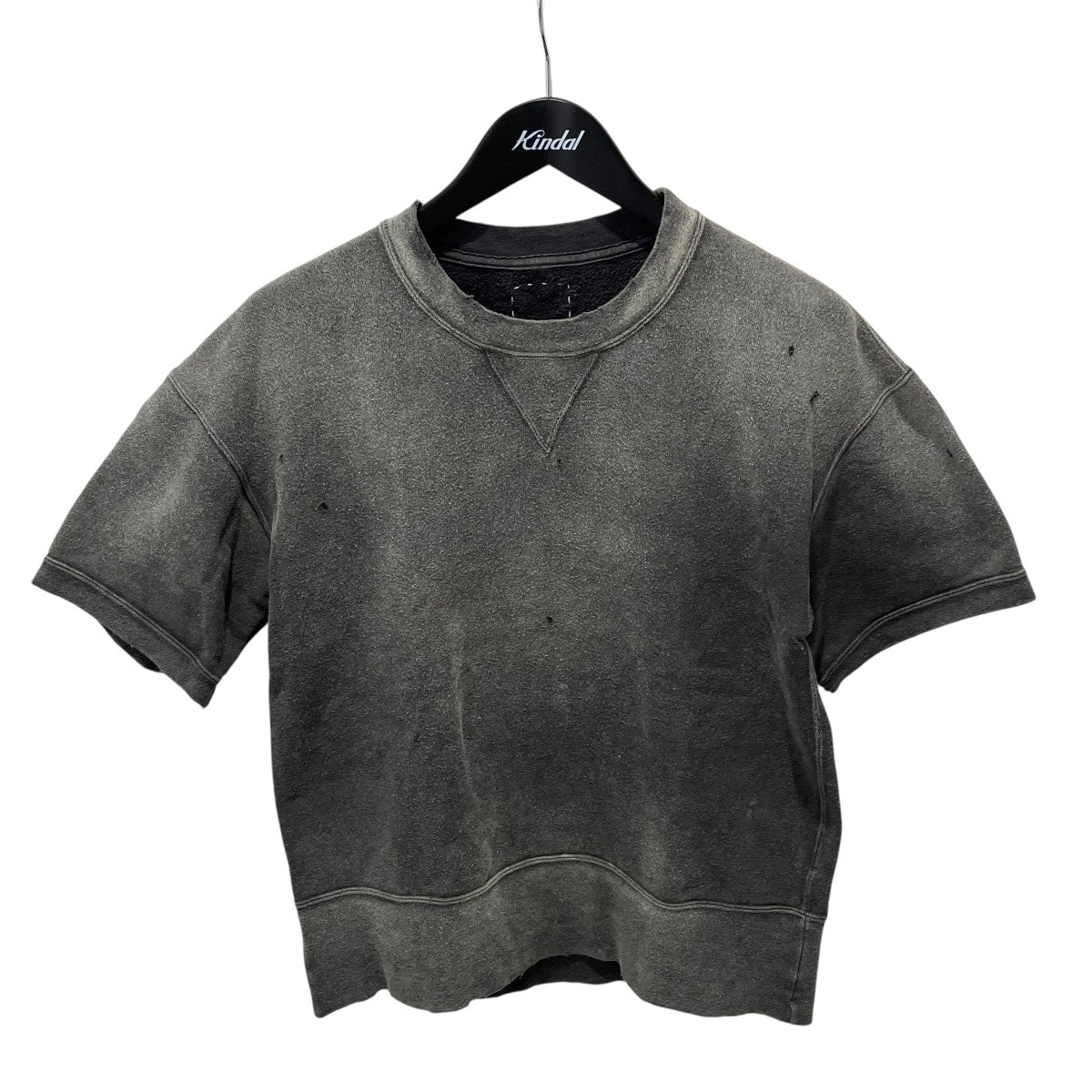 VISVIM 23SSCOURT SWEAT S／S CRASH半袖カットソー0123105010017 古着・中古-1枚目のアイテム画像
