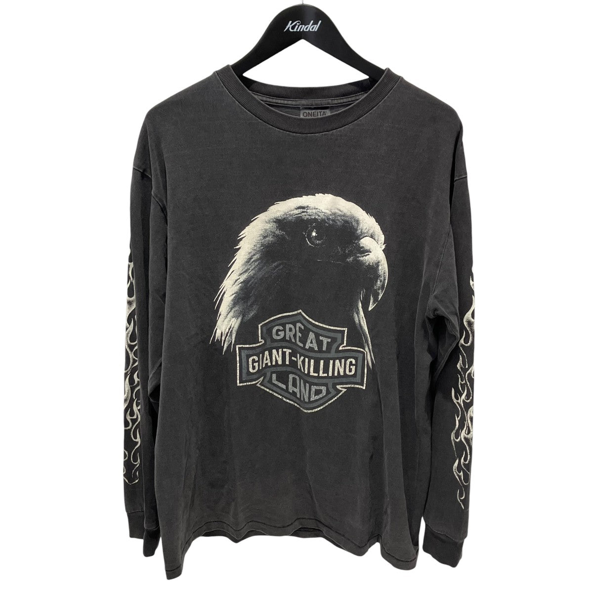 Great Land KIMERA HD LS ONEITA 10YEARS長袖Tシャツ 古着・中古-1枚目のアイテム画像