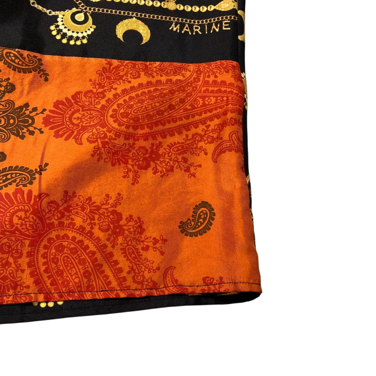 23AWREGENERATED SILK＆ORNAMENT JEWELRY半袖シャツT076SS23XU-9