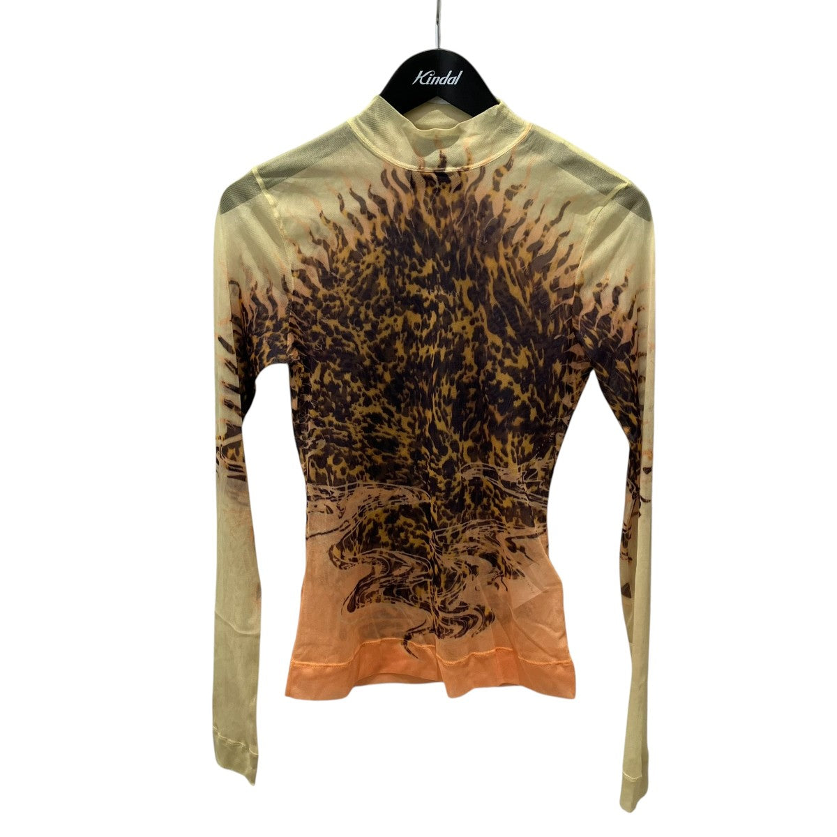 GIVENCHY メッシュロングスリーブカットソー長袖Tシャツ 古着・中古-1枚目のアイテム画像