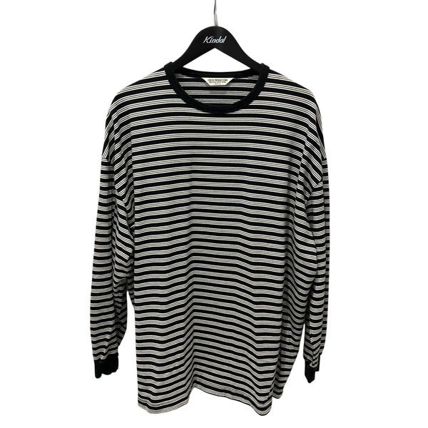 COOTIE(クーティー) BORDER L／S TEE長袖Tシャツ ホワイトブラック