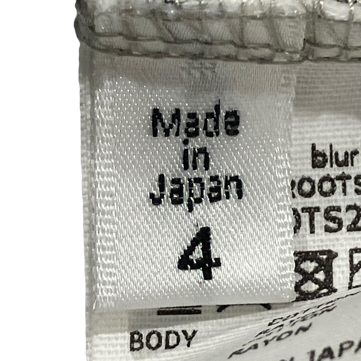 blurhms Cotton Rayon 88 12 Print Tee半袖TシャツBROOTS22S10P 古着・中古-6枚目のアイテム画像