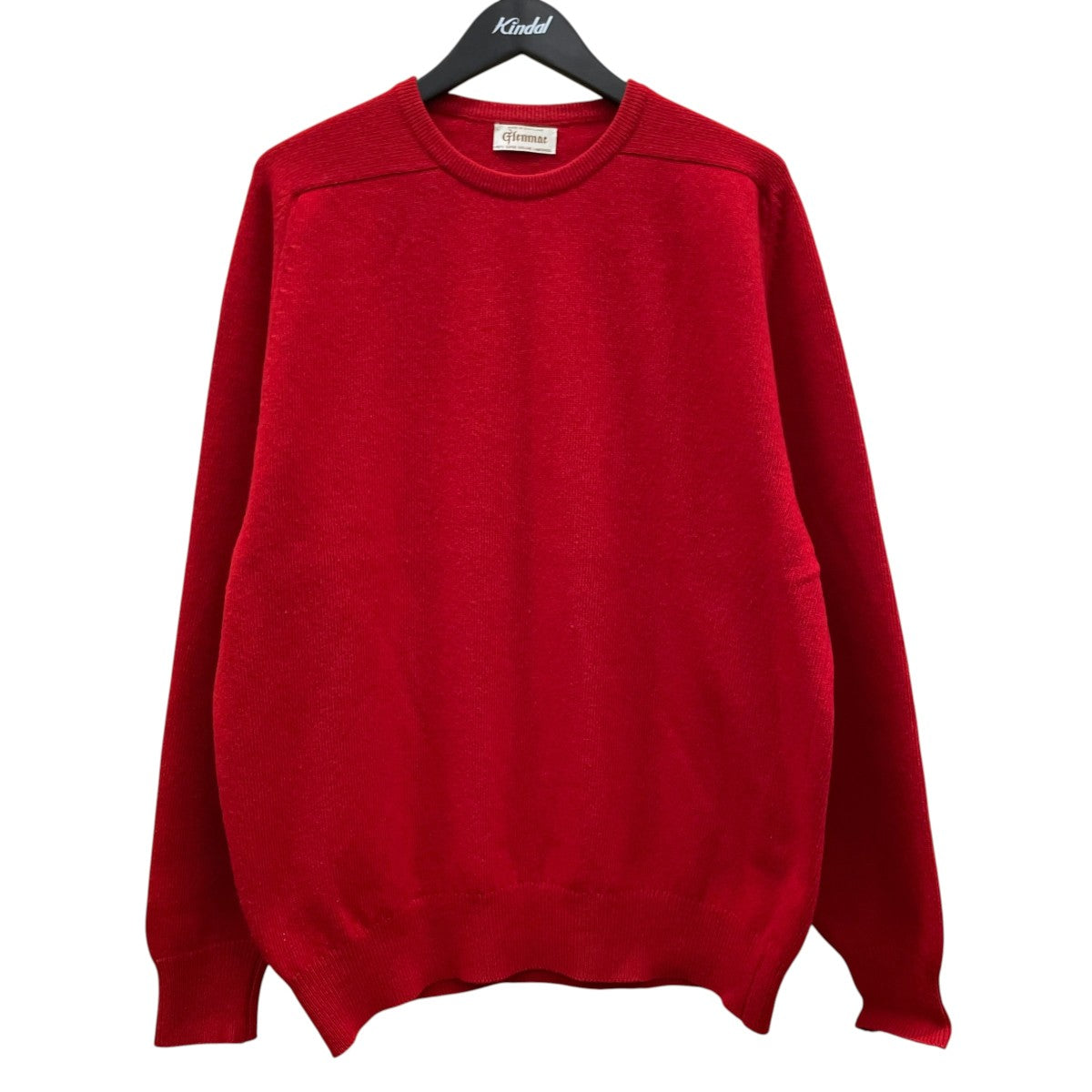 Crew Neck Saddle Shoulder Knitクルーネックニット