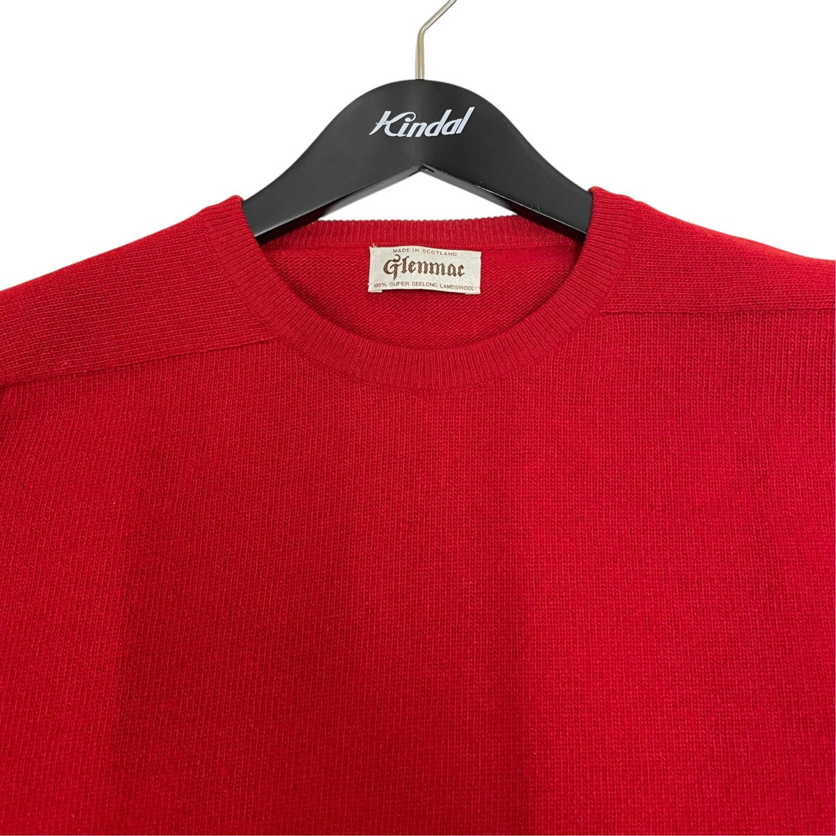 Crew Neck Saddle Shoulder Knitクルーネックニット