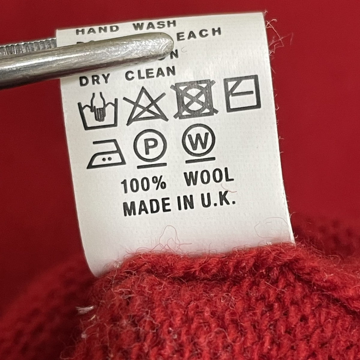 Crew Neck Saddle Shoulder Knitクルーネックニット