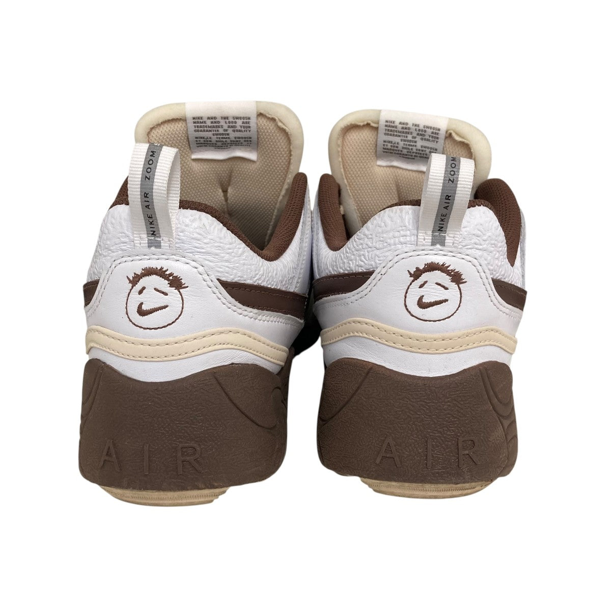 Zoom Field Jaxx White and Light ChocolateスニーカーHQ3073-100