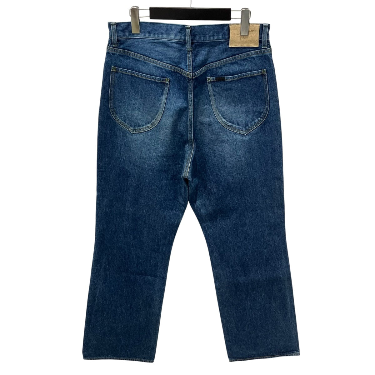 DENIM FLARE 5POCKETデニムパンツKAKI-J01B