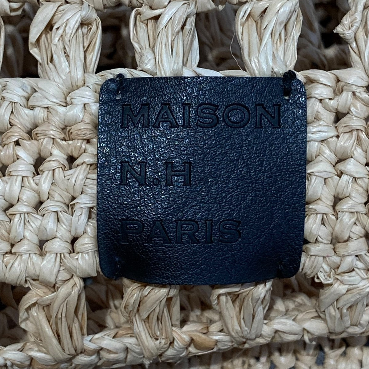 MAISON N．H PARIS 2WAYバッグカゴバッグ 古着・中古-7枚目のアイテム画像