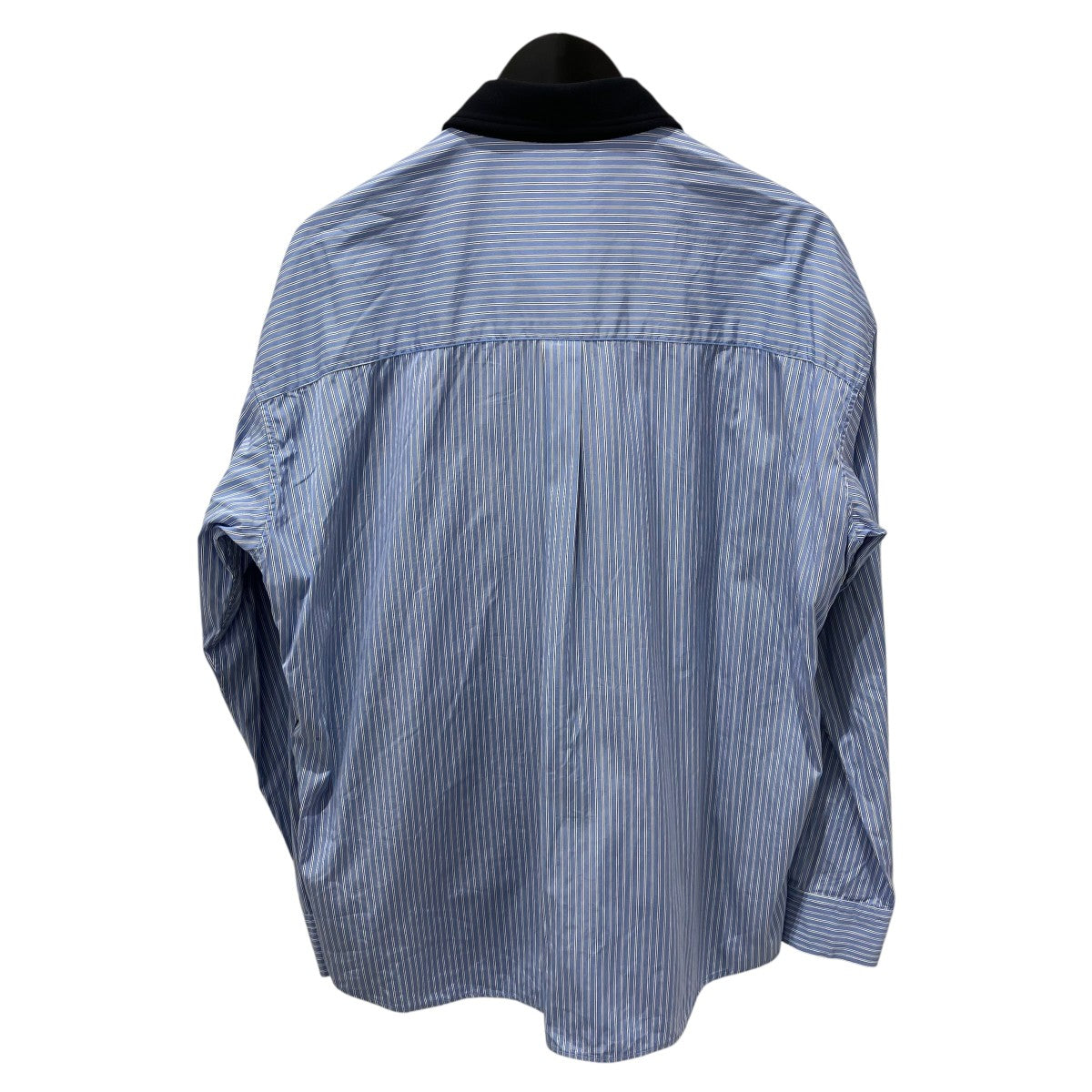 DOUBLE KNIT MIX ZIP UP SHIRTドッキングシャツMGMFB221074-089