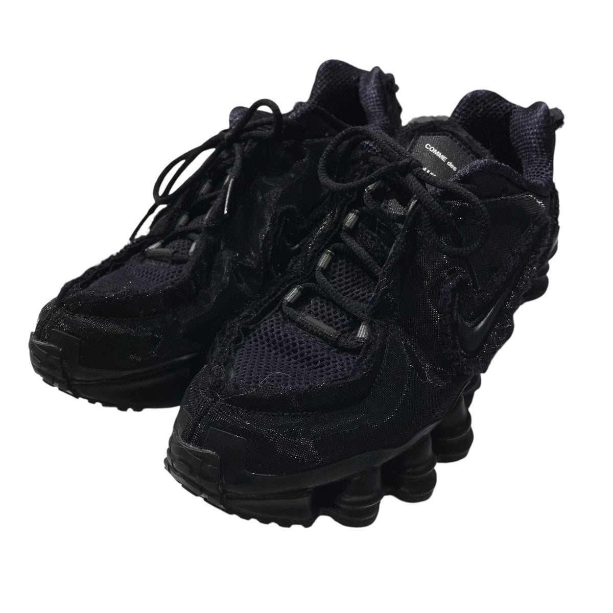 COMME des GARCONS×NIKE Shox TLスニーカーCJ0546-001 古着・中古-1枚目のアイテム画像